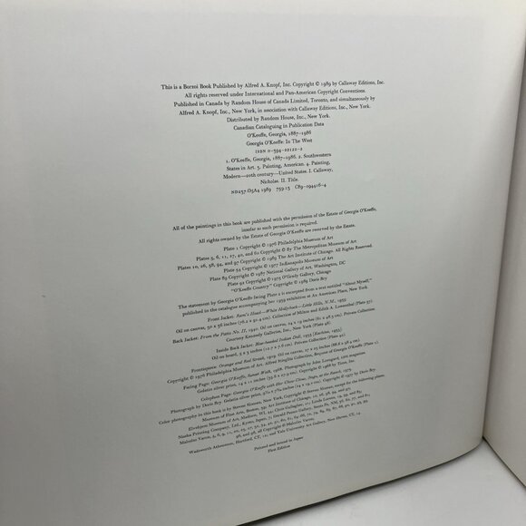 Georgia O'Keeffe In The West  Culmination Of O'Keeffe's Life And Art Hardcover - Picture 10 of 14